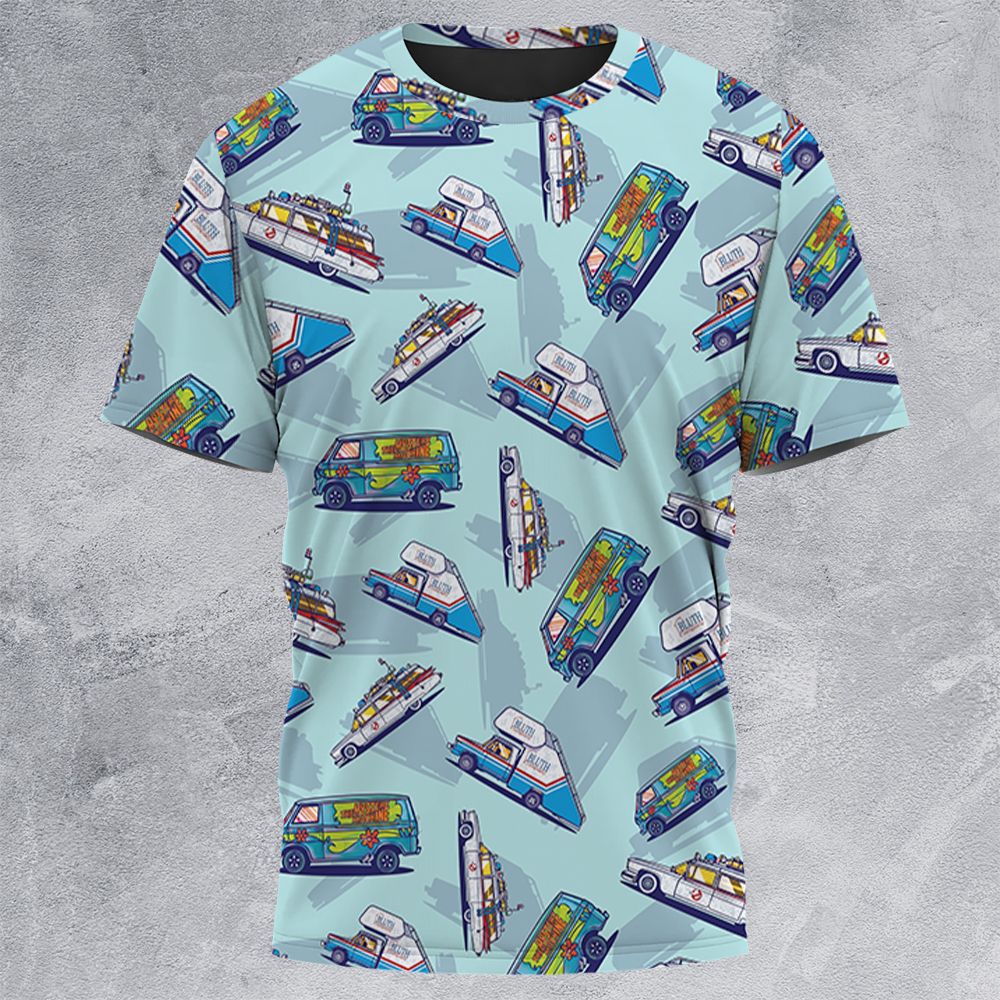 All-Over Print Unisex T-Shirt - PU6V6EJW -  - 3