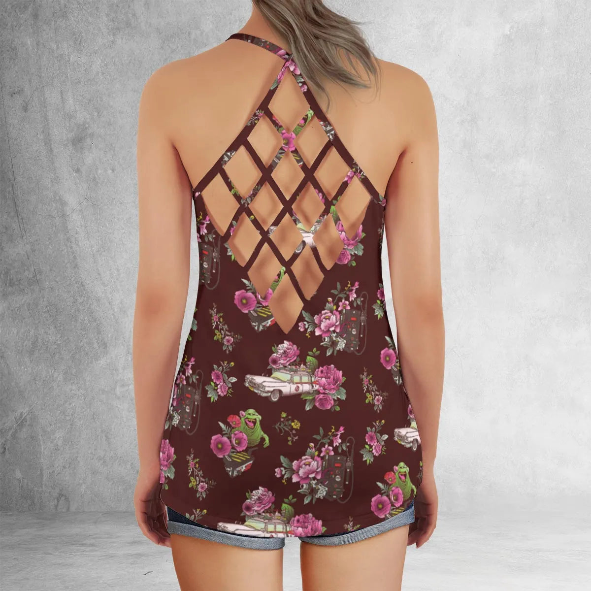 Criss Cross Tank Top - 5WXZM8VZ