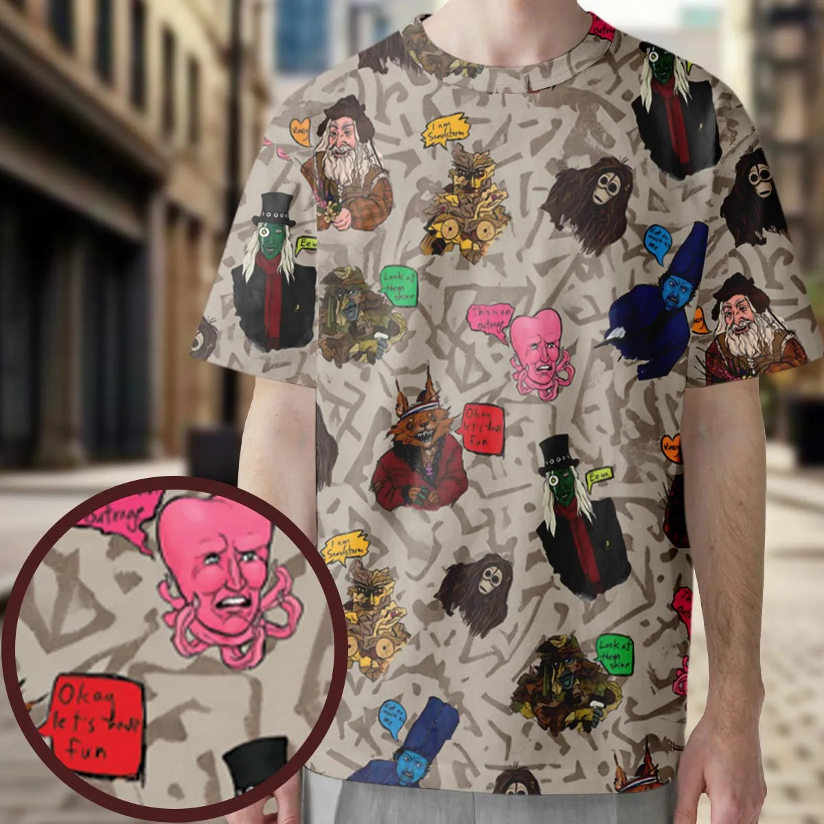 All-Over Print Unisex T-Shirt - CXX1MMZT