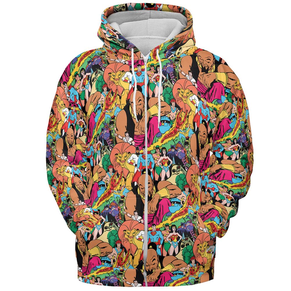 All-over Print Hoodie - GEY5FQ2Q -  - 3