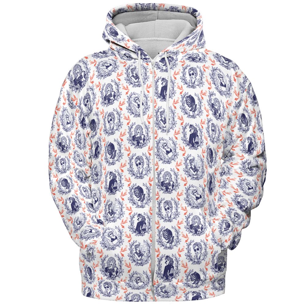 All-over Print Hoodie - SFU3P7B5 -  - 3