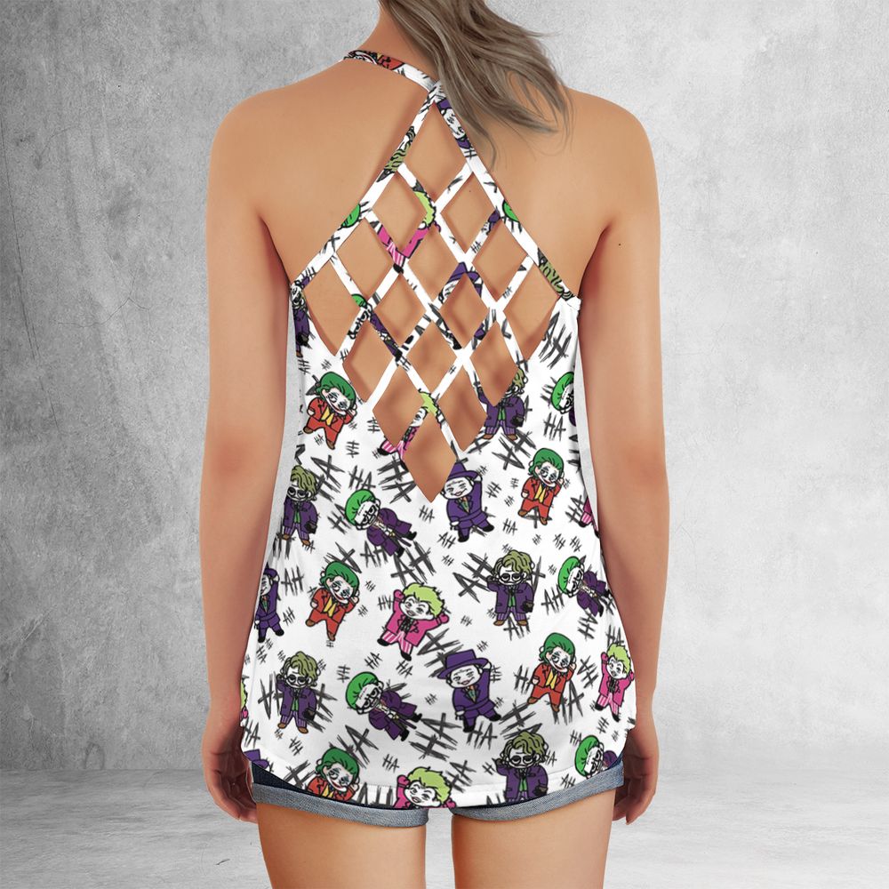 Criss Cross Tank Top - DMZV1QN1 -  - 3
