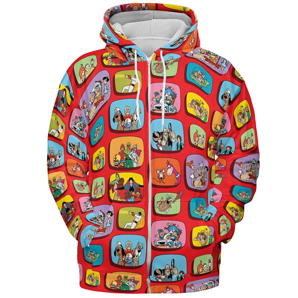 All-over Print Hoodie - 1PH2RXPY -  - 3