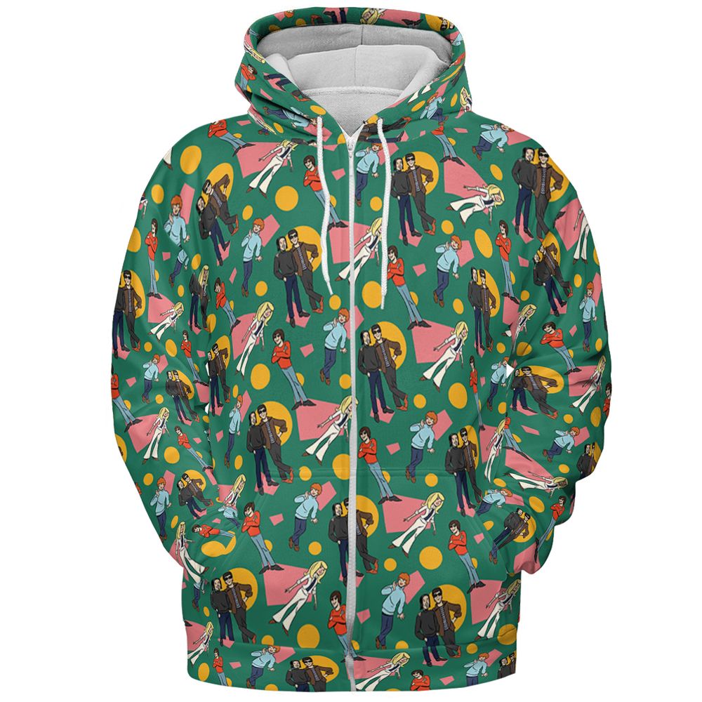 All-over Print Hoodie - 4WPBUP5H -  - 3