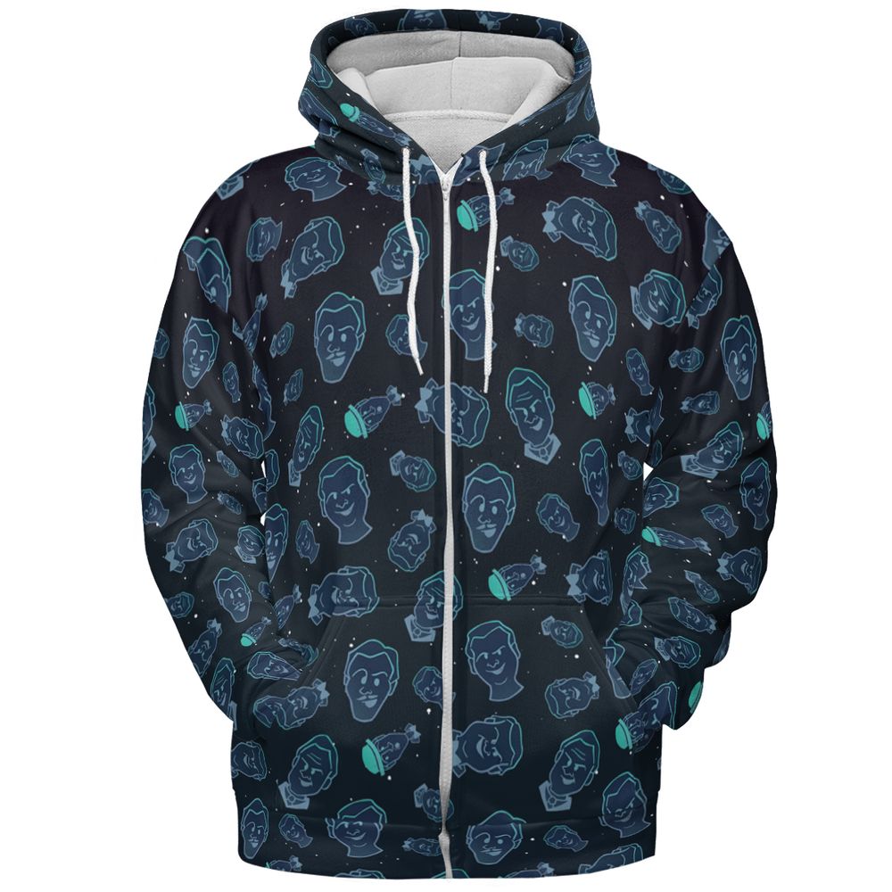 All-over Print Hoodie - QRNL4GHY -  - 3