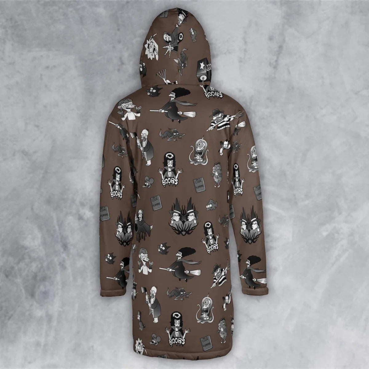Hooded Cloak Coat - BFGPZUS1