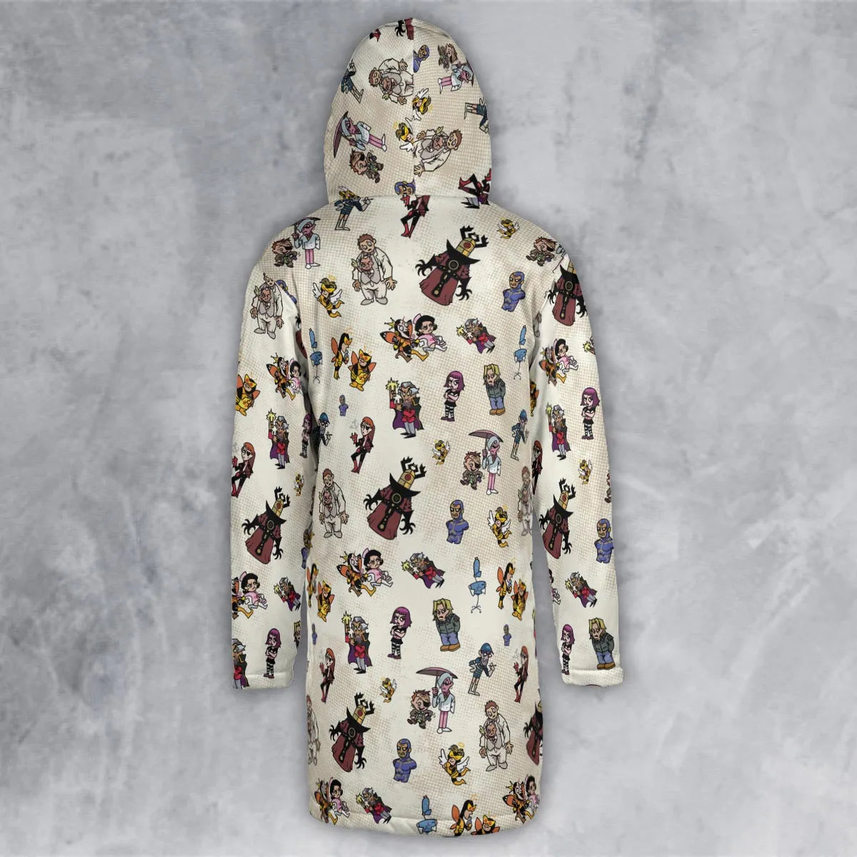 Hooded Cloak Coat - FNAMW1U9