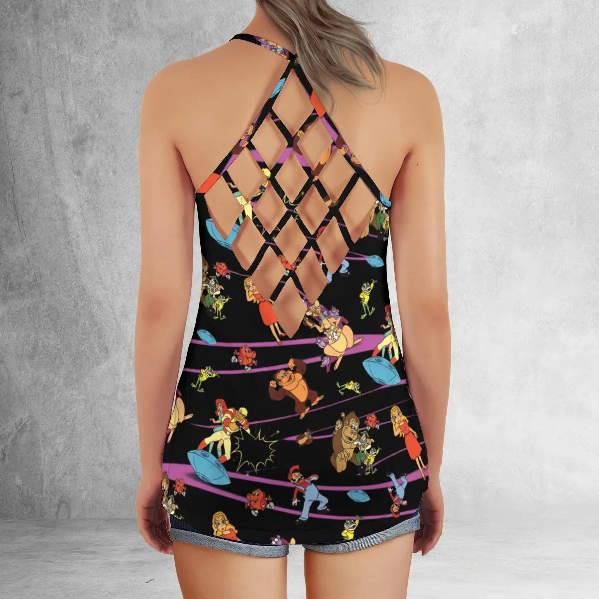 Criss Cross Tank Top - NVLL4ZSJ