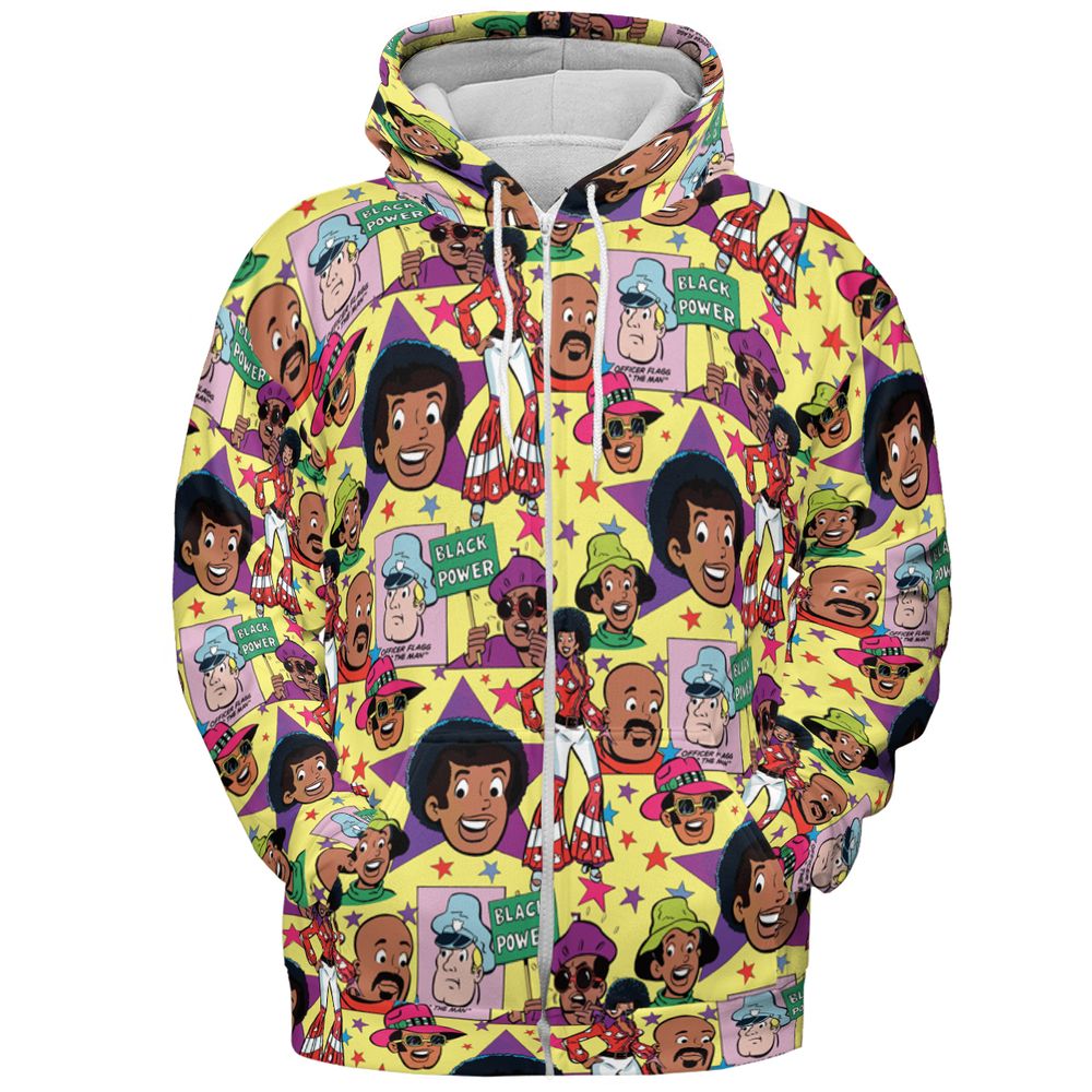 All-over Print Hoodie - 2DSS3DW3 -  - 3