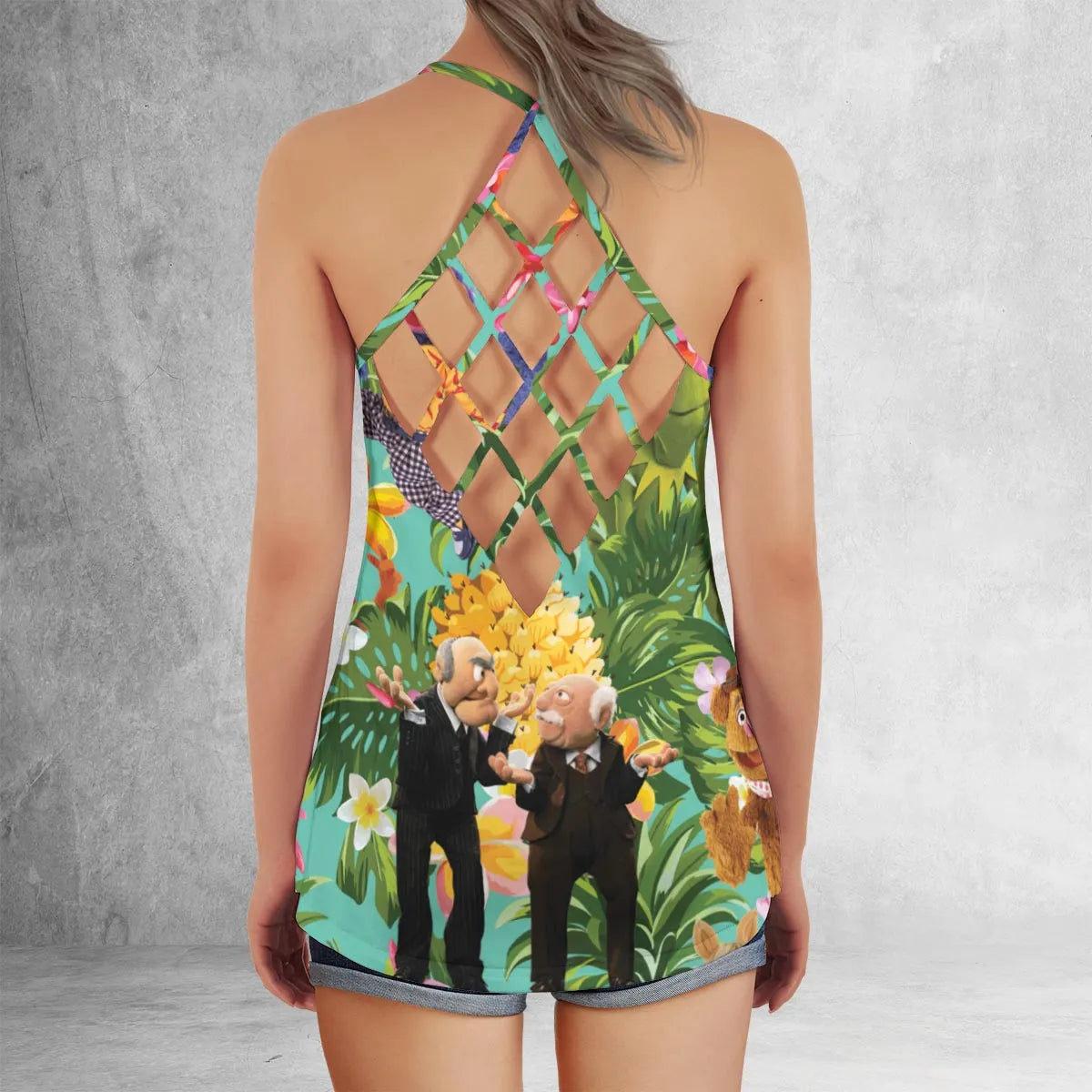 Criss Cross Tank Top - 52DA5G5Z