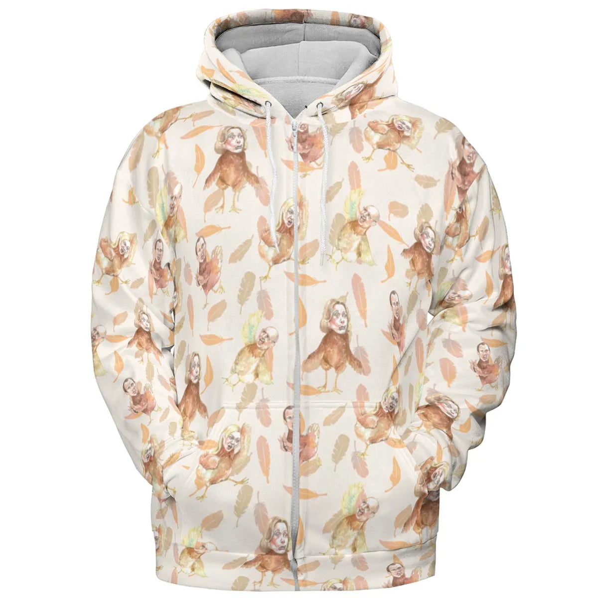All-over Print Hoodie - KHA9WN6K