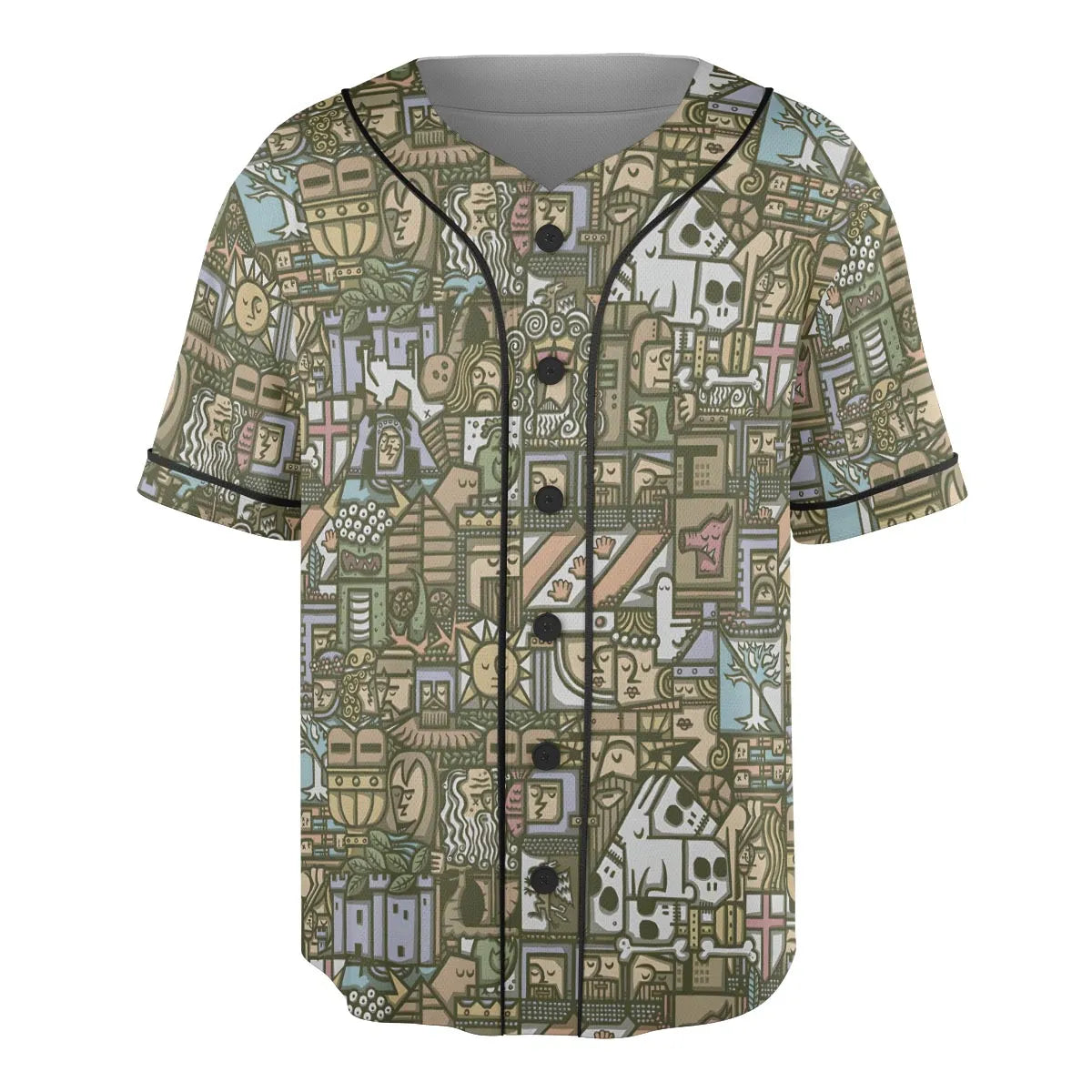 Unisex Baseball Jersey - 3C1F9ZBK