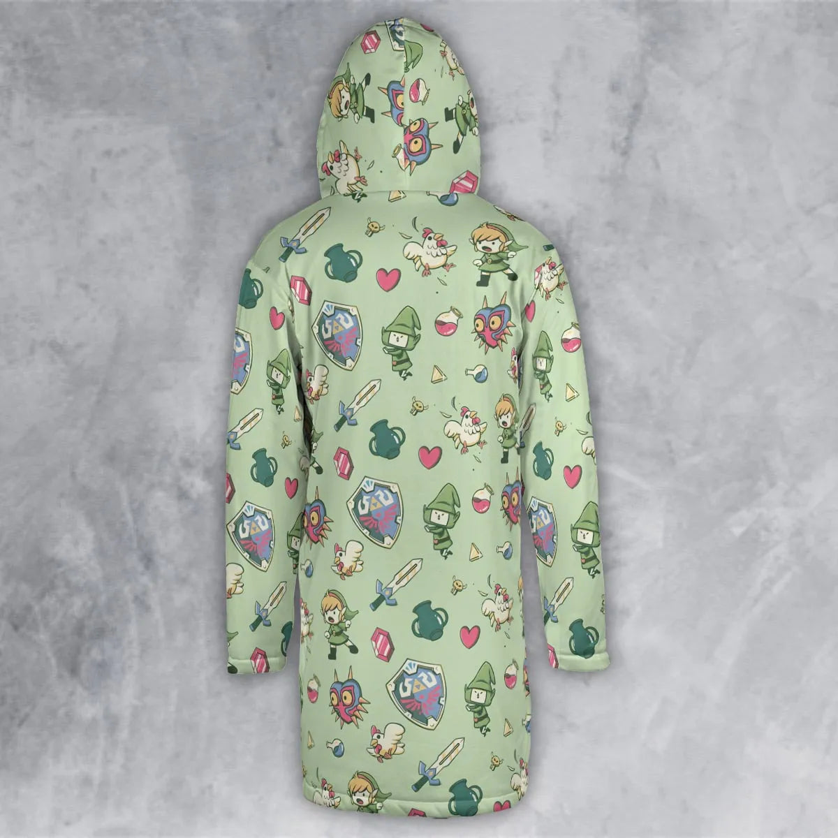 Hooded Cloak Coat - GNBK7PVY