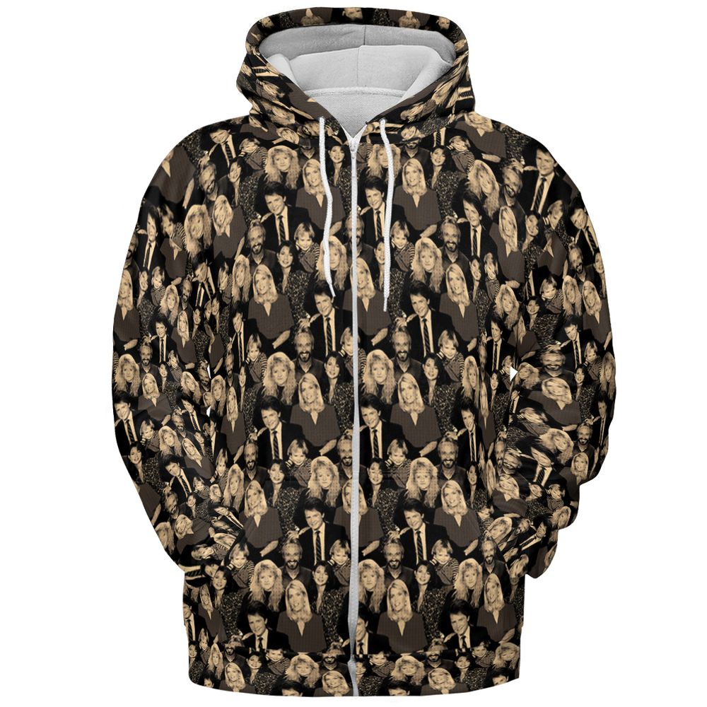 All-over Print Hoodie - UQF3J84R -  - 3