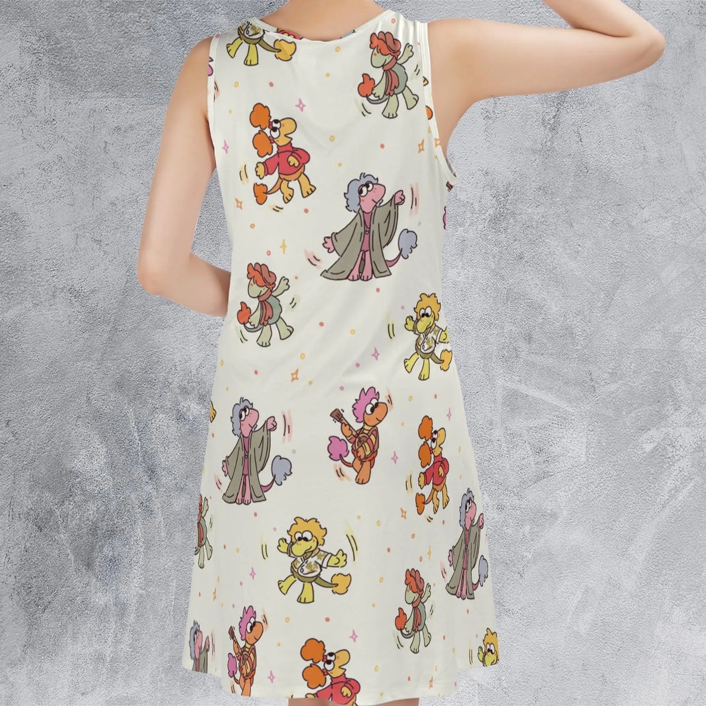 Sleeveless Dress - KZLS6415