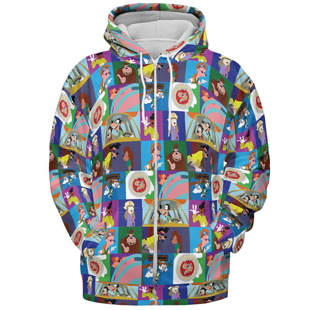 All-over Print Hoodie - XV1DHVKE -  - 3