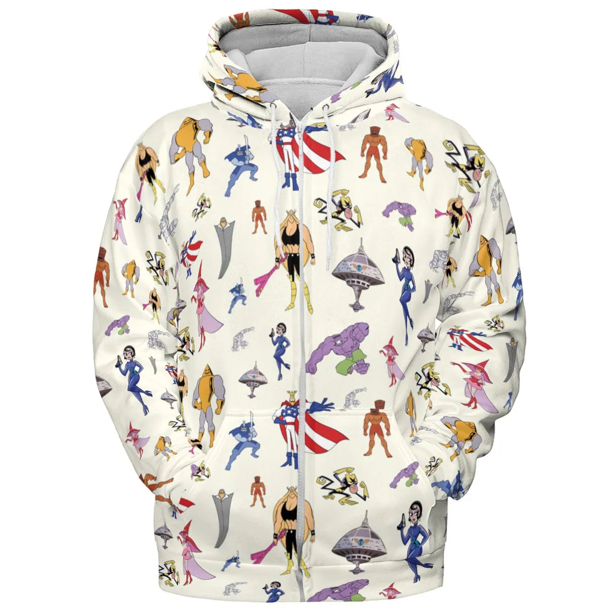 All-over Print Hoodie - CU7TRSMZ