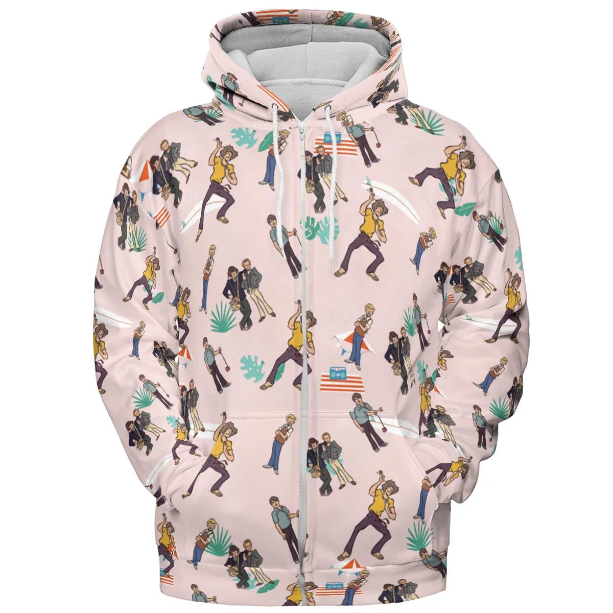 All-over Print Hoodie - TEPZZ1B4