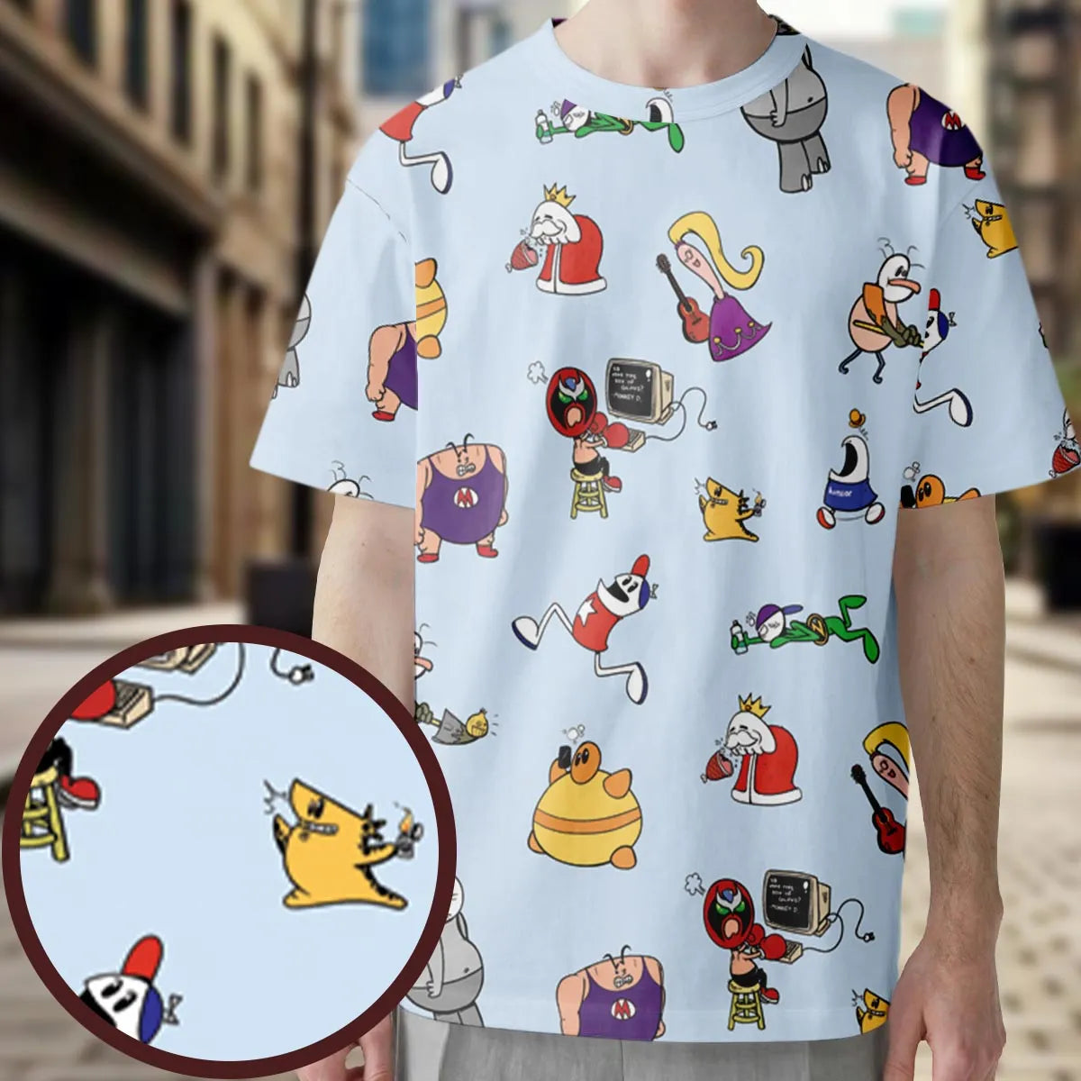 All-Over Print Unisex T-Shirt - NRL8XUA1