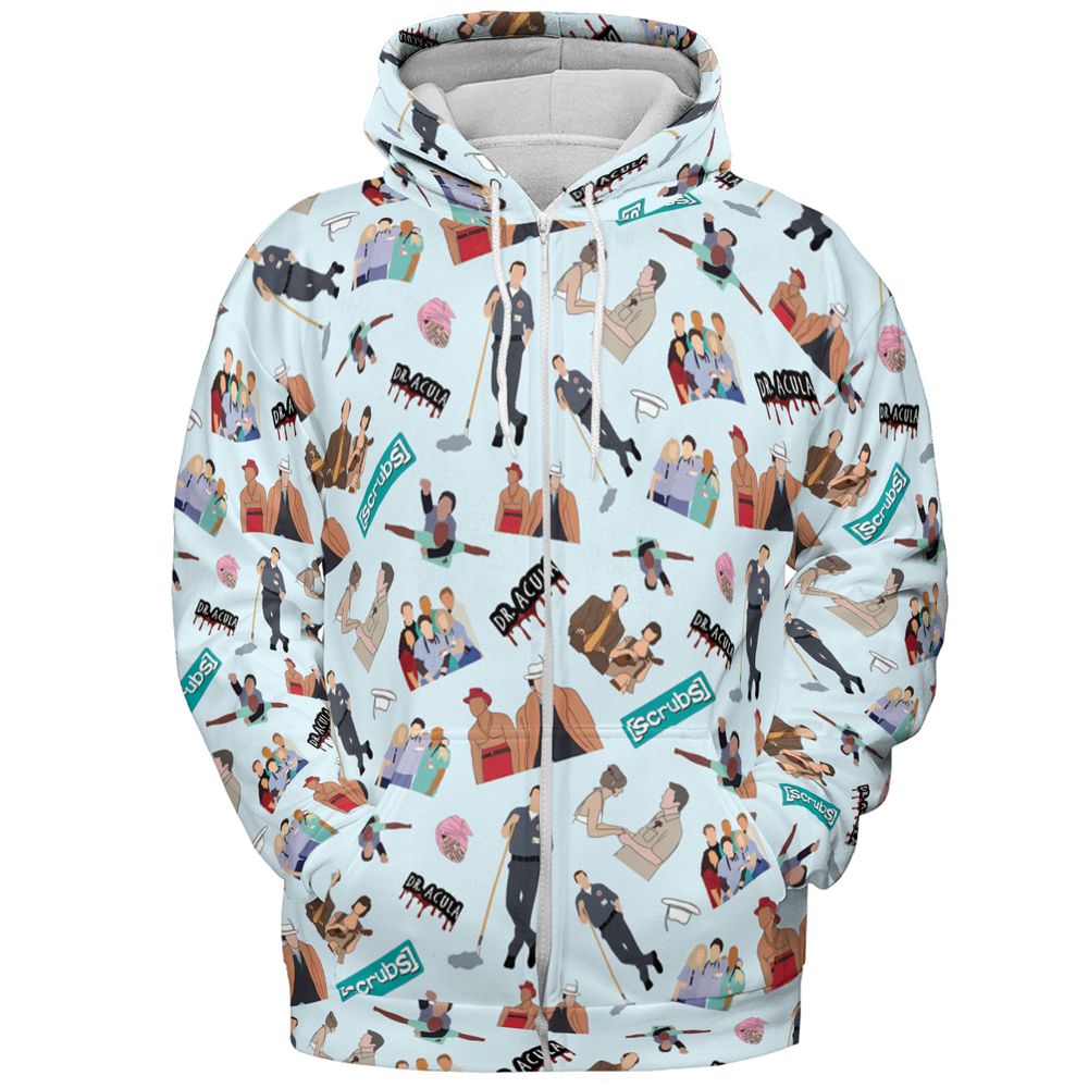 All-over Print Hoodie - RZSKD2HS -  - 3