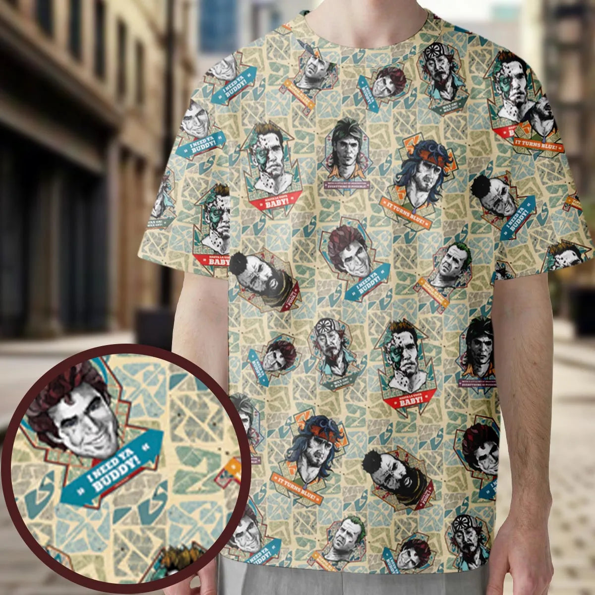 All-Over Print Unisex T-Shirt - 7HJSSAPW