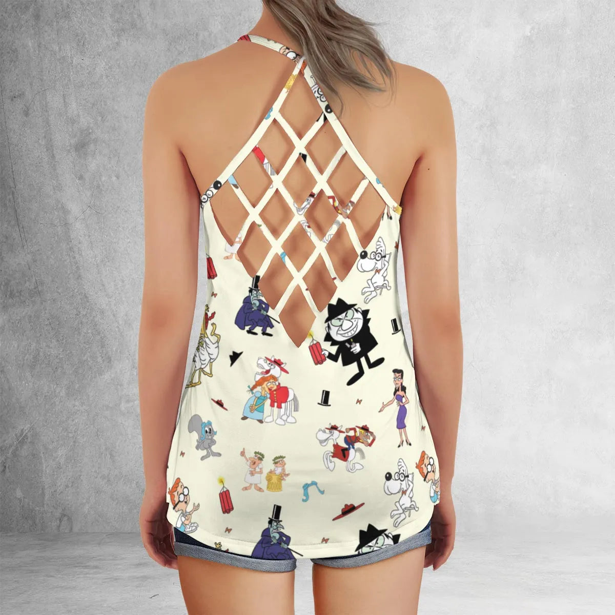 Criss Cross Tank Top - GPLF9WK2