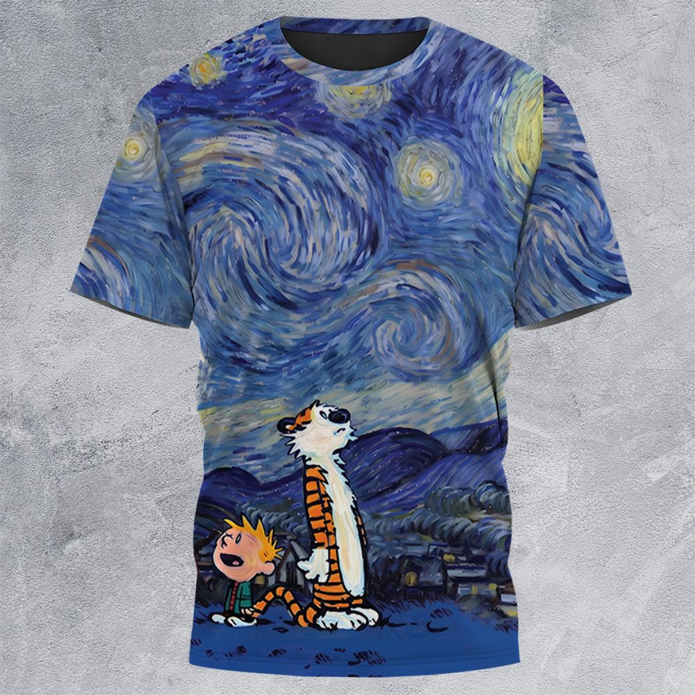 Calvin and Hobbes and Van Gogh -  - 3