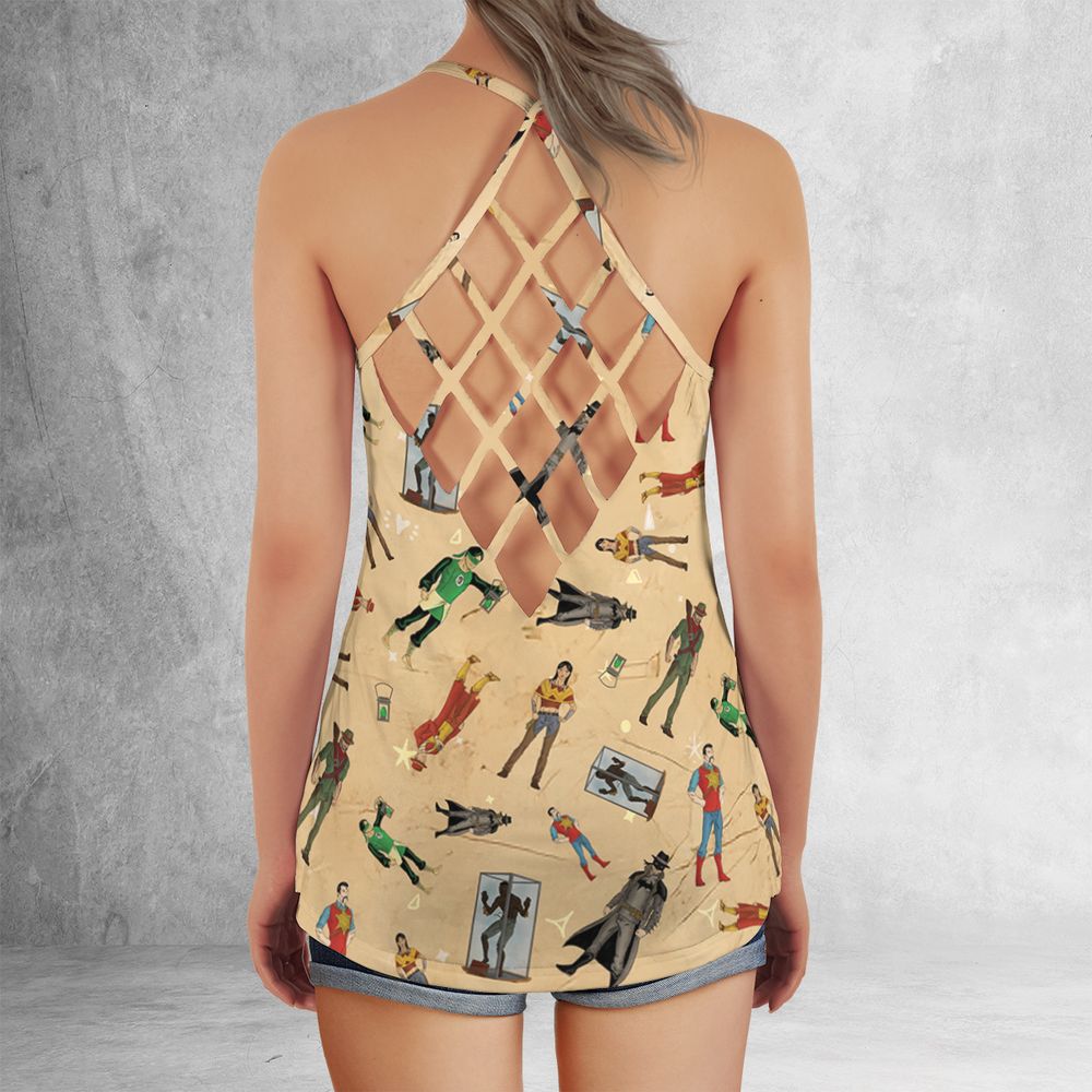 Criss Cross Tank Top - 595BV9YA -  - 3