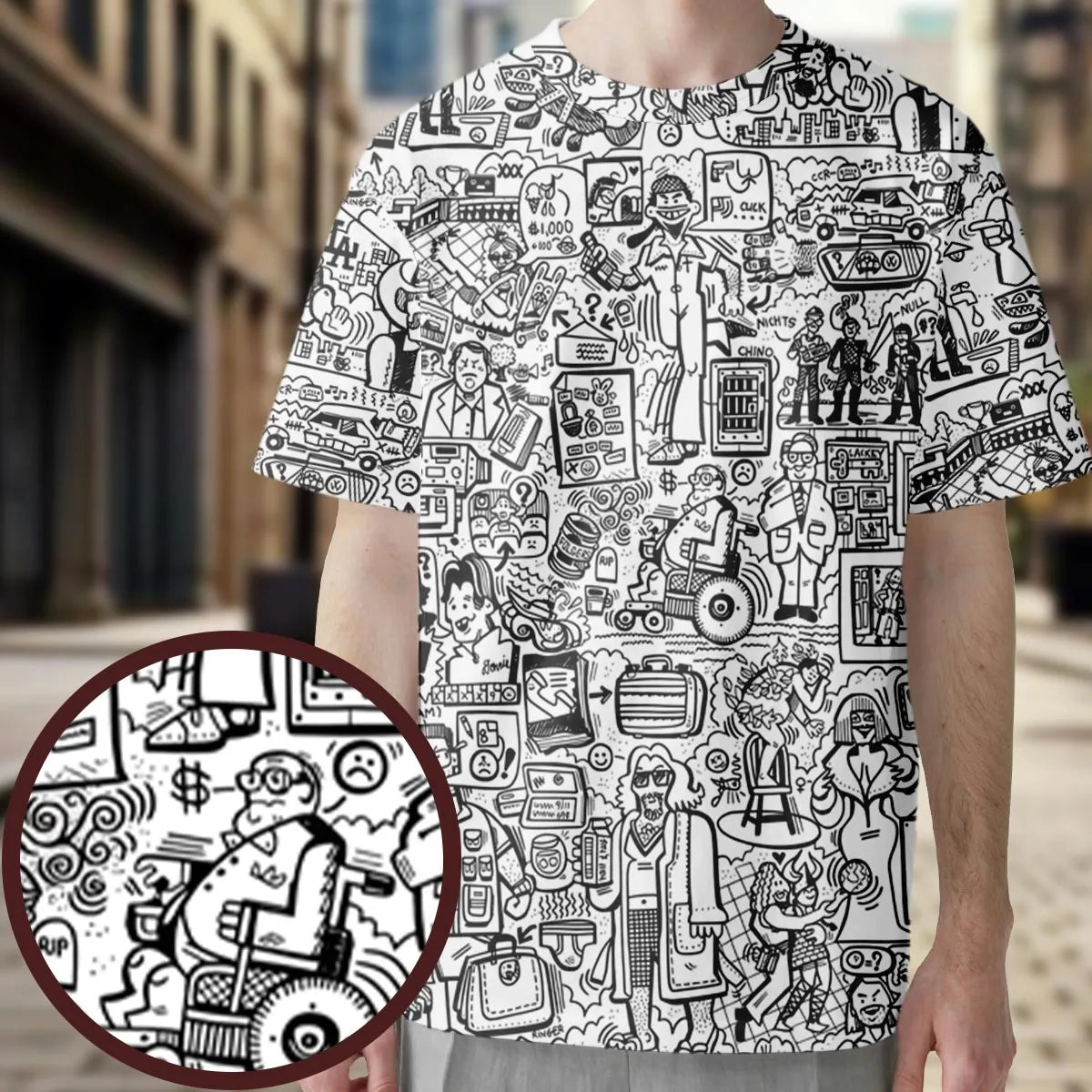 All-Over Print Unisex T-Shirt - YV7VX239