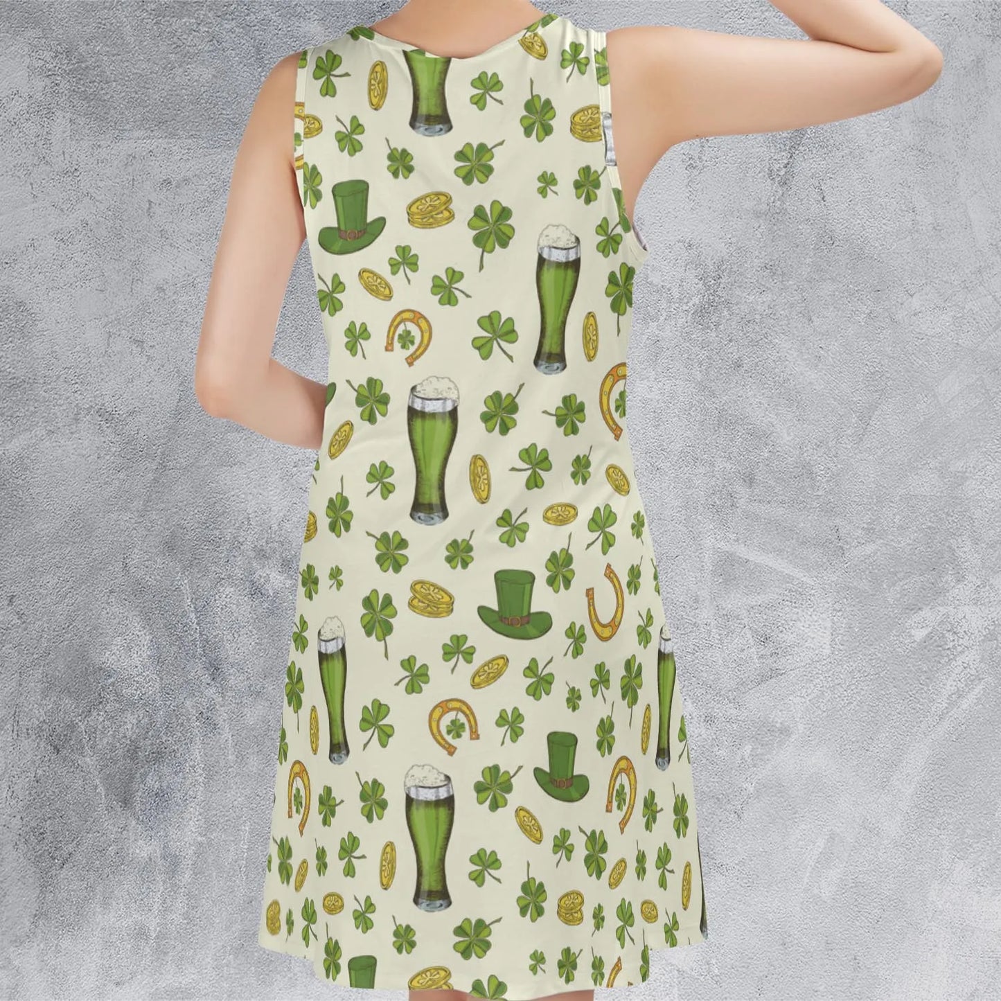 Sleeveless Dress - WMPFBNKC