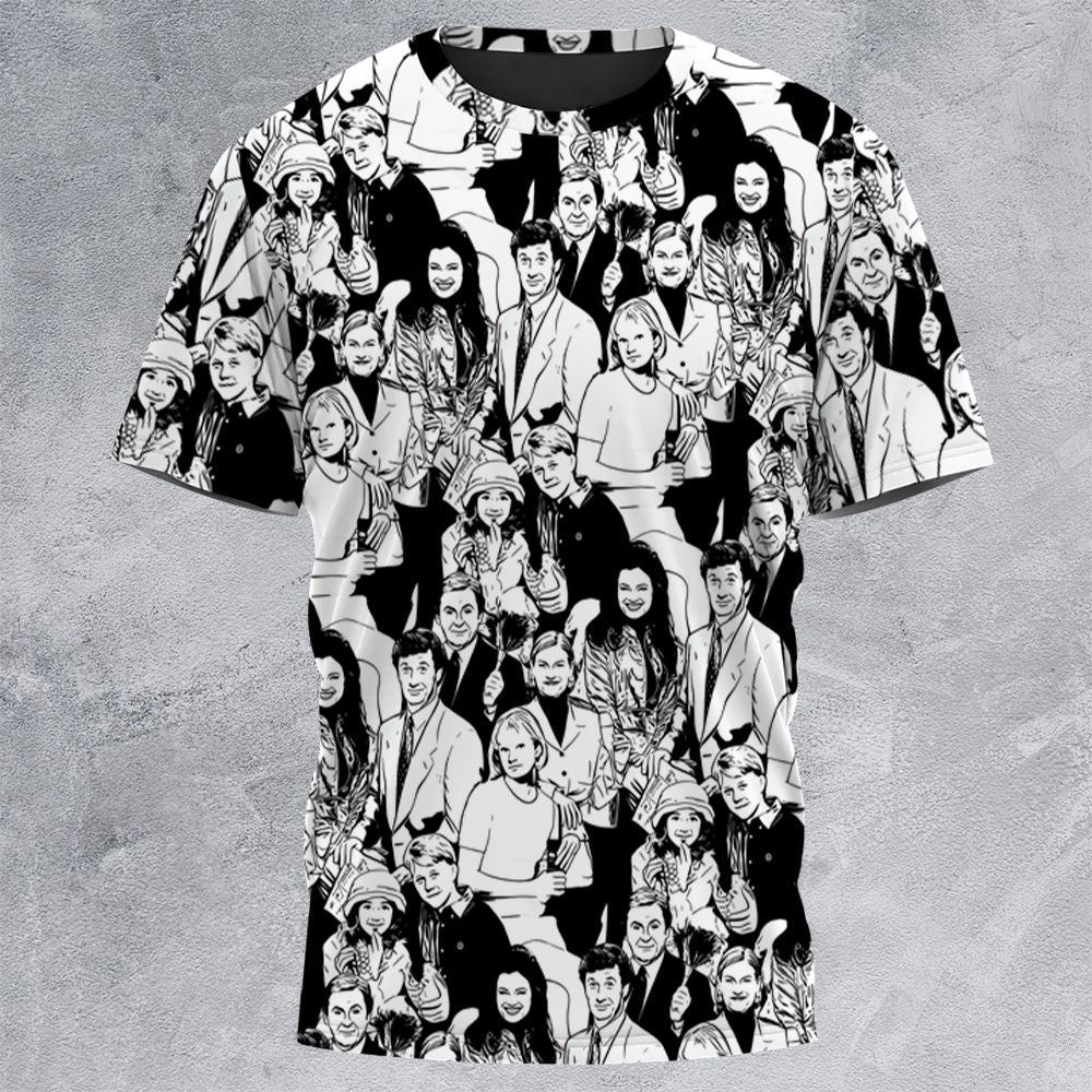 All-Over Print Unisex T-Shirt - JCCSGRYF -  - 3