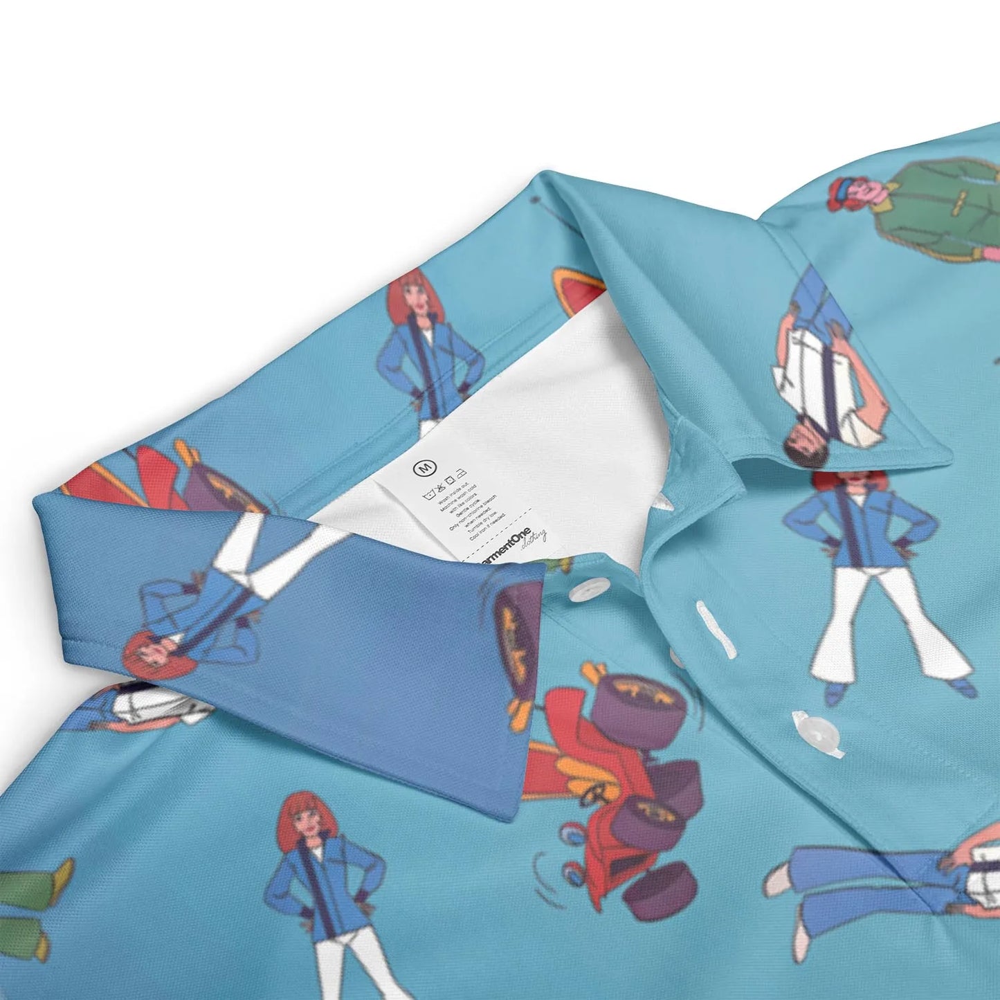 AOP Men/Women Polo Shirt - WP8UMDFV