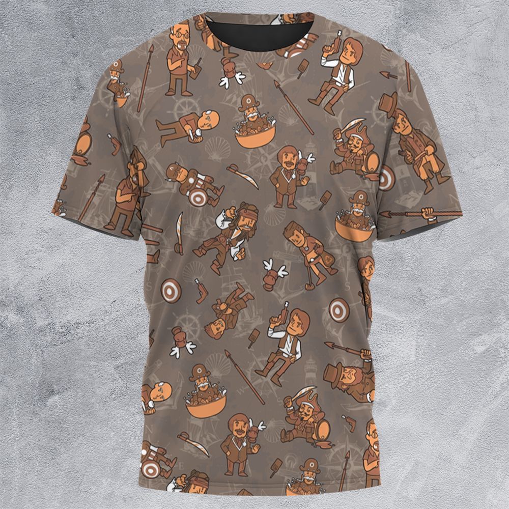 All-Over Print Unisex T-Shirt - MZZZJYXB -  - 3