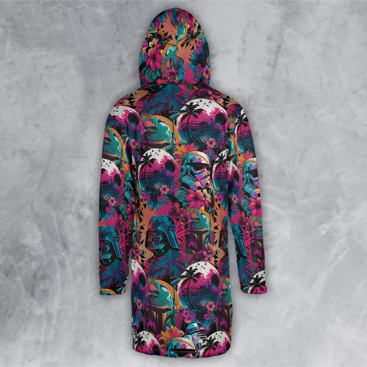 Hooded Cloak Coat - XZRCR9F1