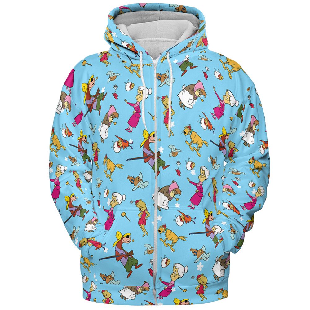 All-over Print Hoodie - MQ96B1P6 -  - 3