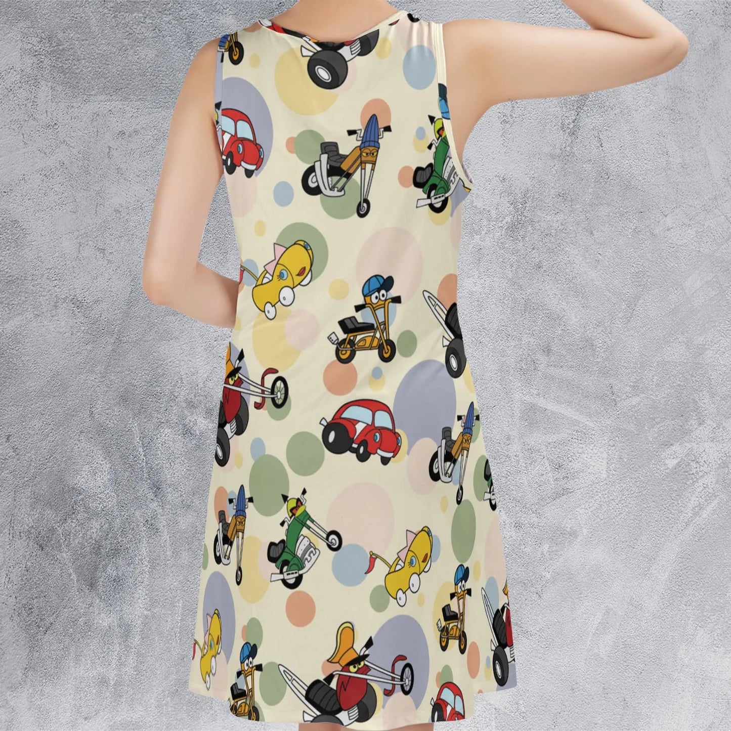 Sleeveless Dress - RLVHT6HE