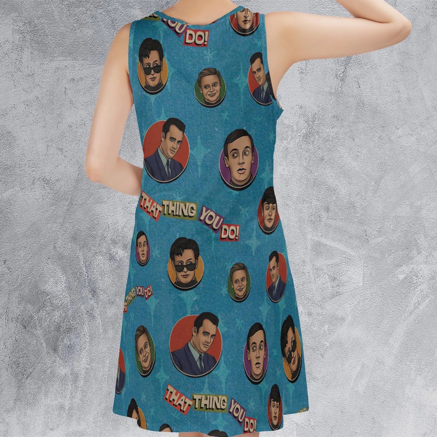 Sleeveless Dress - U1GR38H1