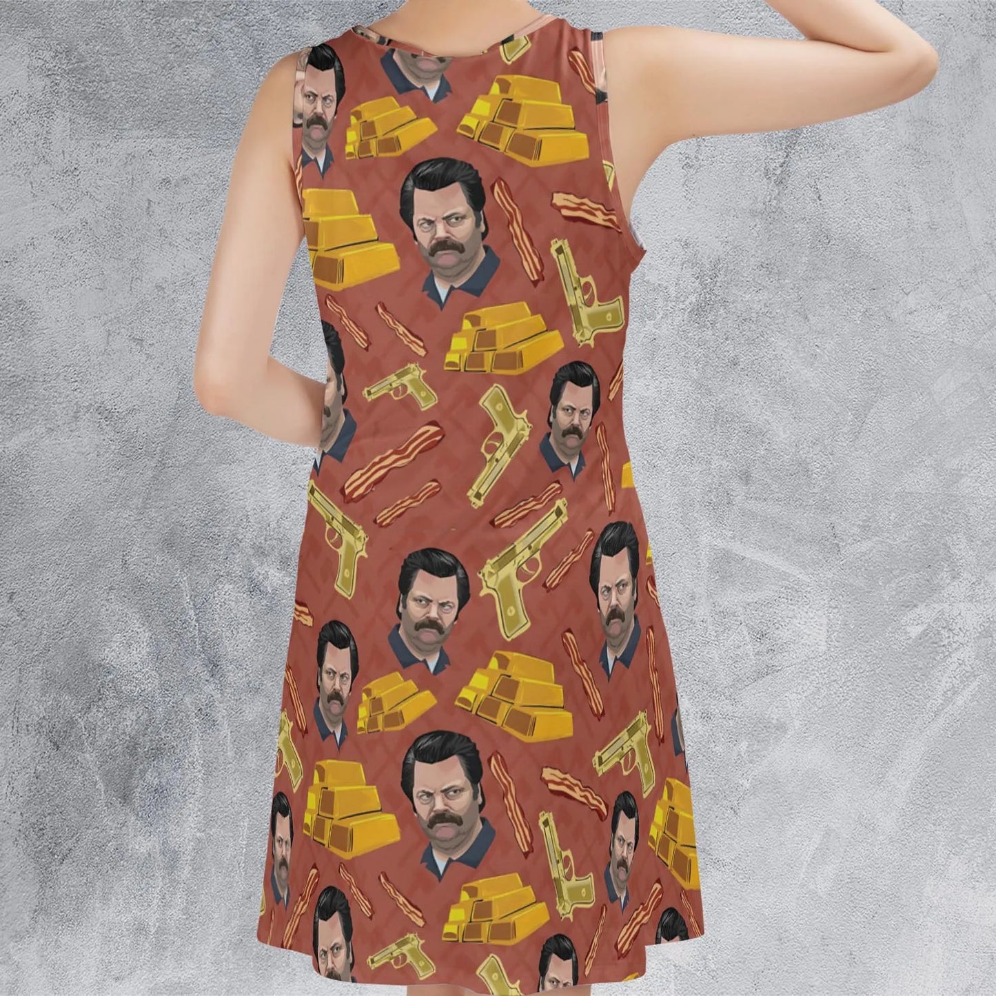Sleeveless Dress - W945HK1U