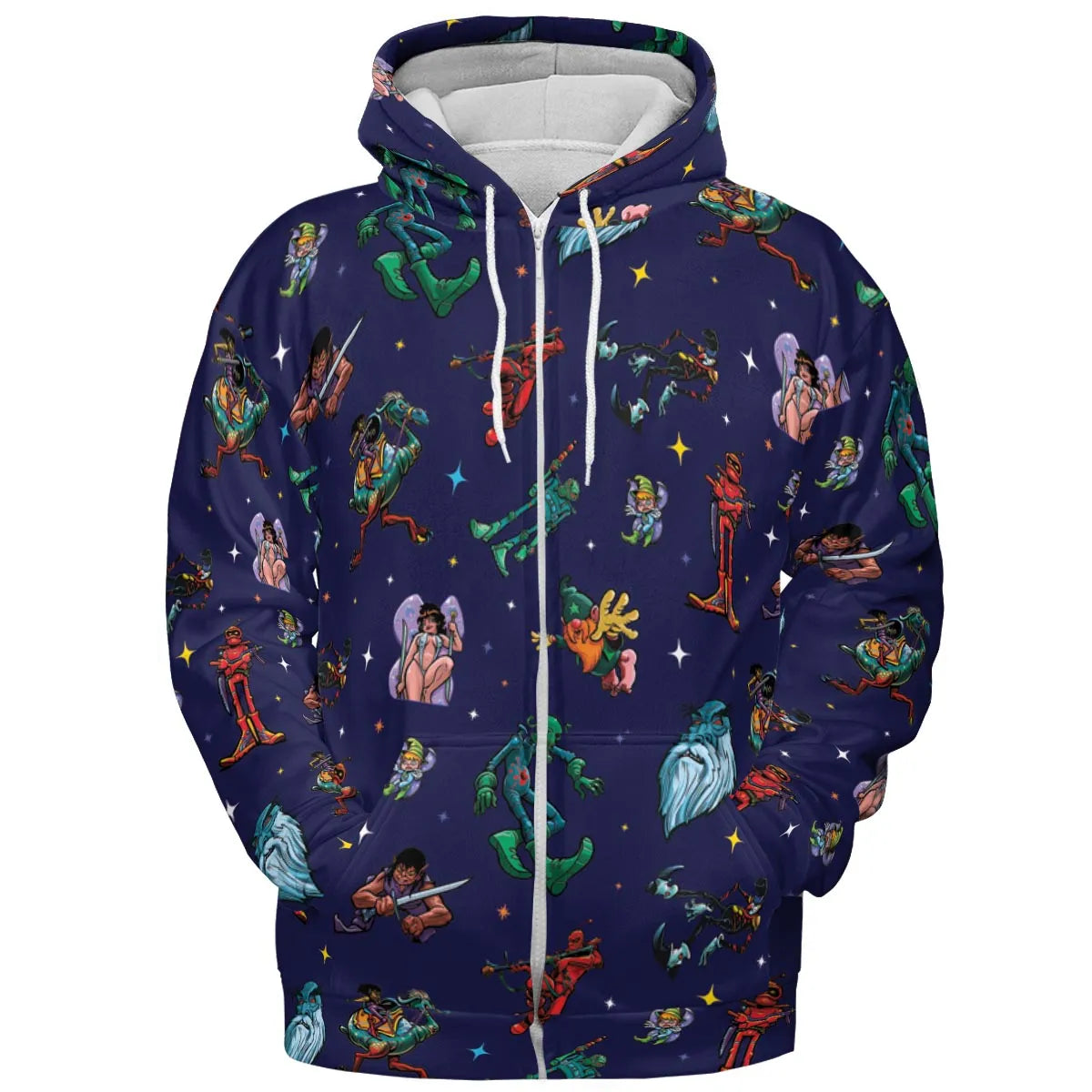 All-over Print Hoodie - C3THN8HG