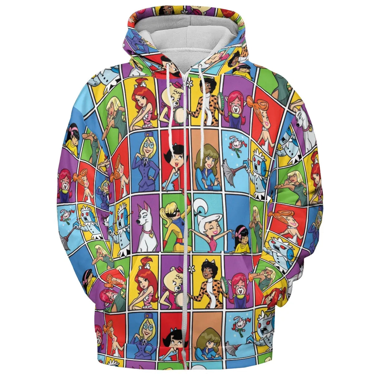 All-over Print Hoodie - 7RHQP12W
