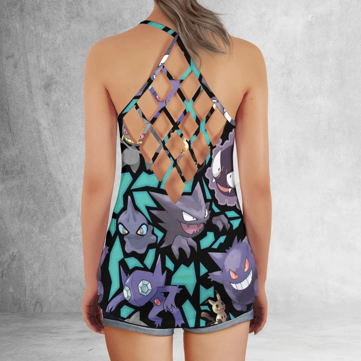 Criss Cross Tank Top - 47VZUJPE