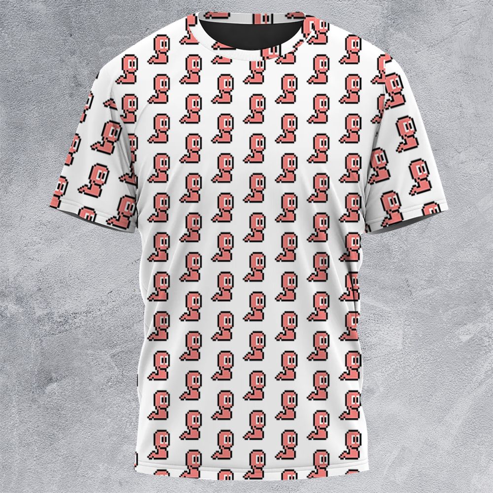 Retro Style Worm -  - 3