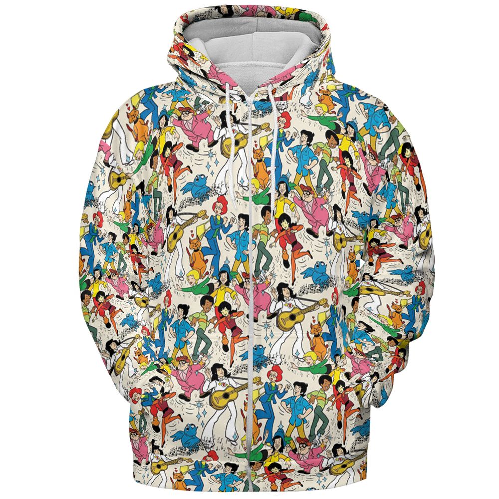 All-over Print Hoodie - EEPJ2MMX -  - 3
