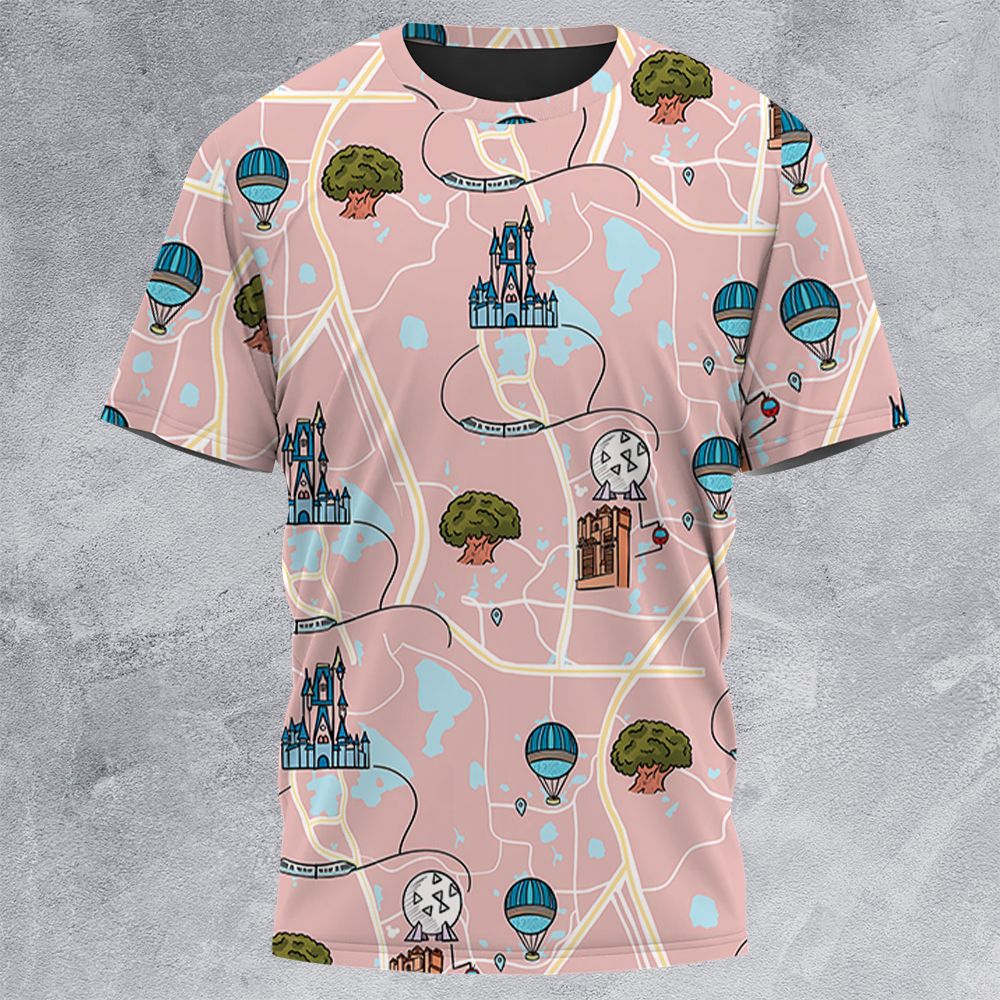 All-Over Print Unisex T-Shirt - CMTAUKEA -  - 3