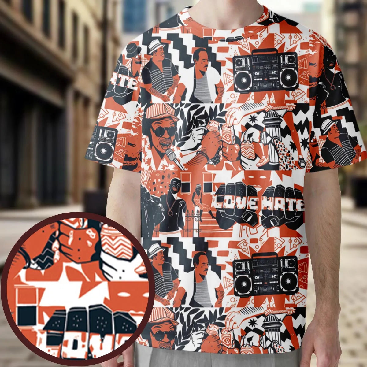 All-Over Print Unisex T-Shirt - RD77ME8S