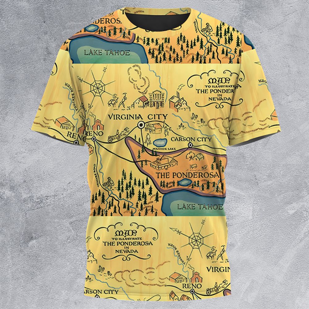 Map of The Ponderosa -  - 3