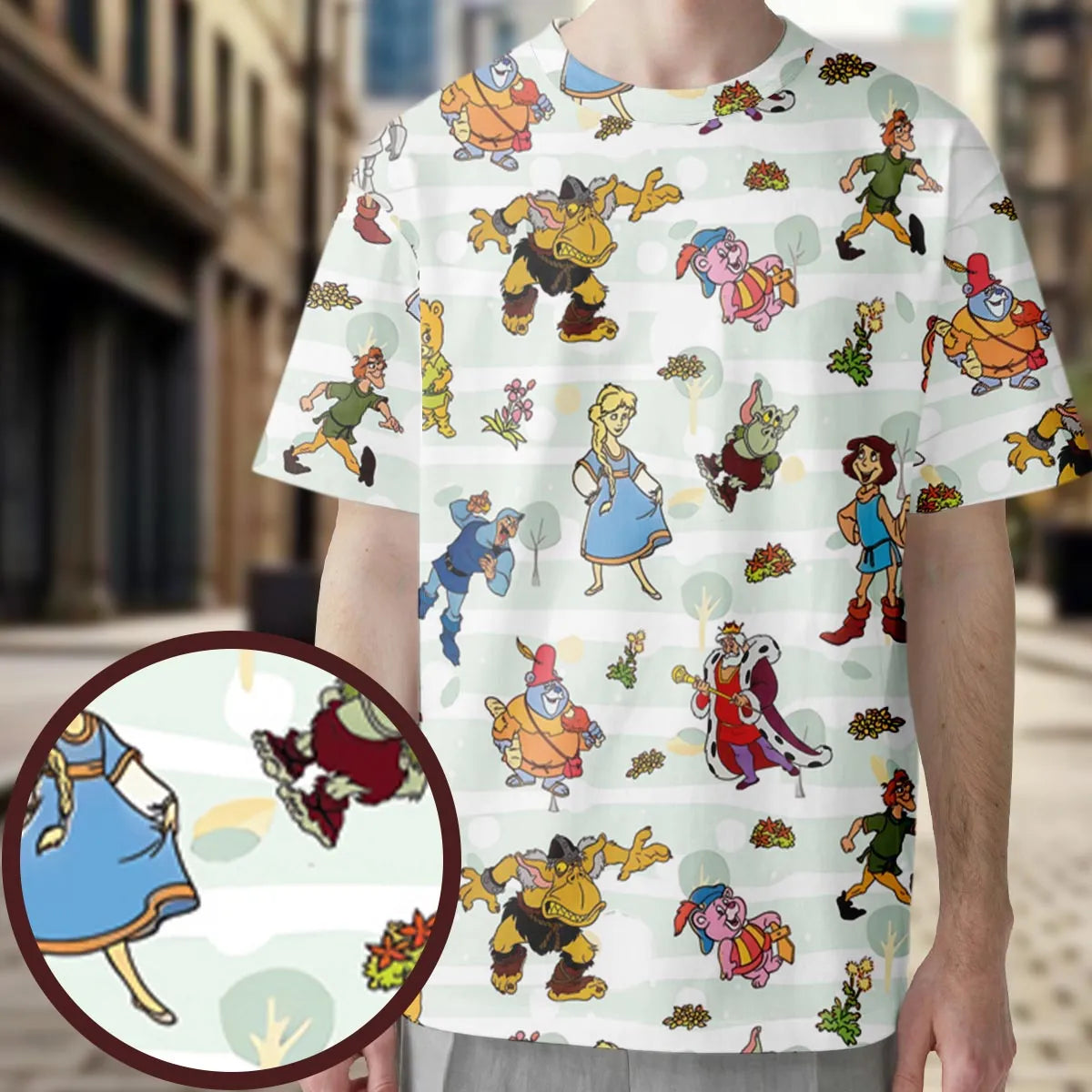 All-Over Print Unisex T-Shirt - QTZS4S8Y