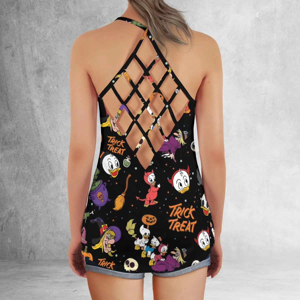Criss Cross Tank Top - J547VEKA