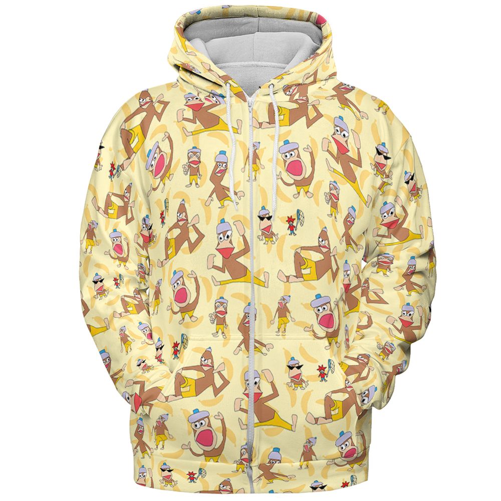 All-over Print Hoodie - LF218GPC -  - 3