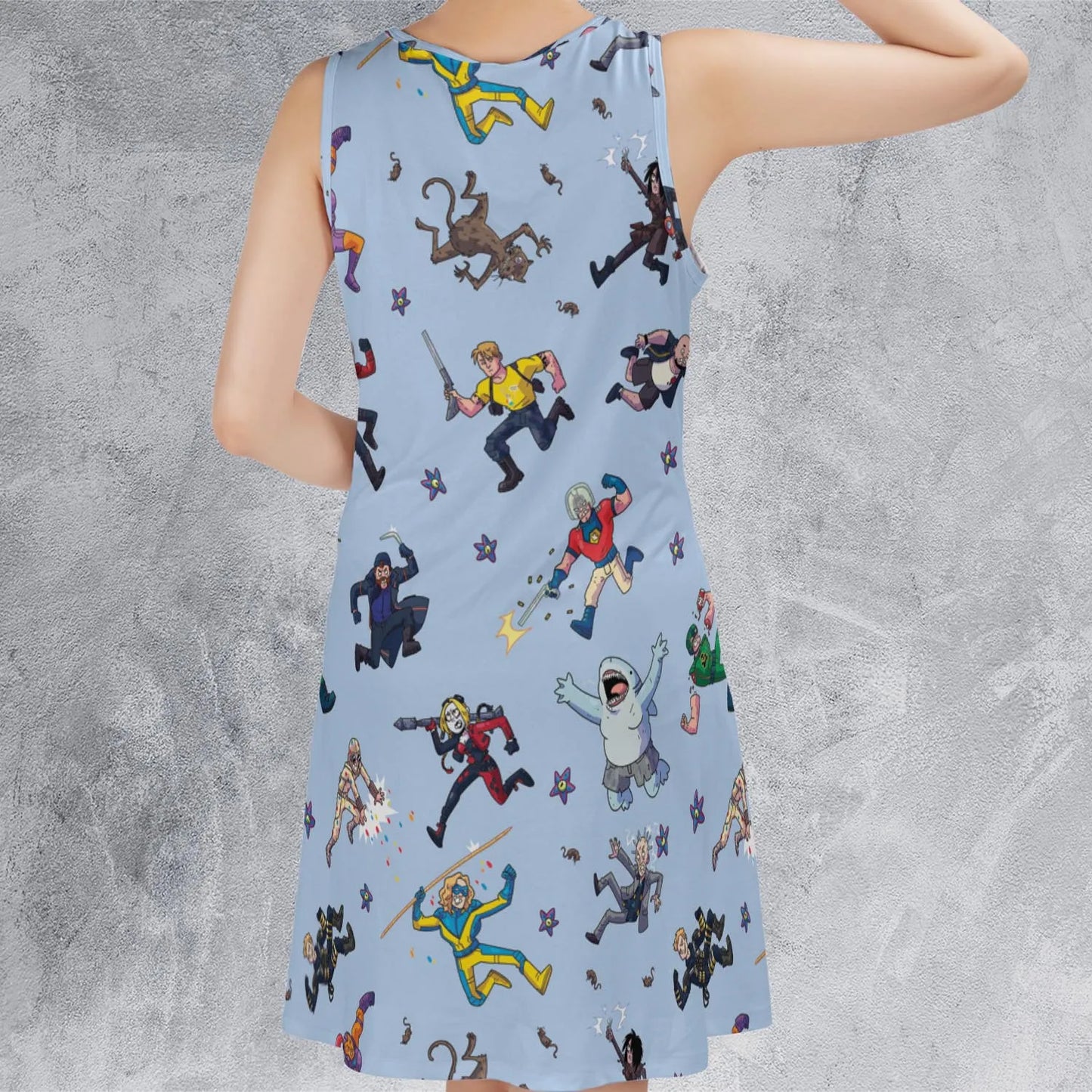 Sleeveless Dress - GVYYBUZT